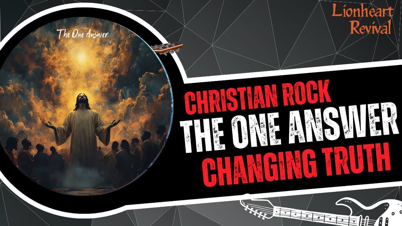 Awaken Your Heart with One Answer | Official Lyric Video (Christian Rock 2024) | #LionheartRevival