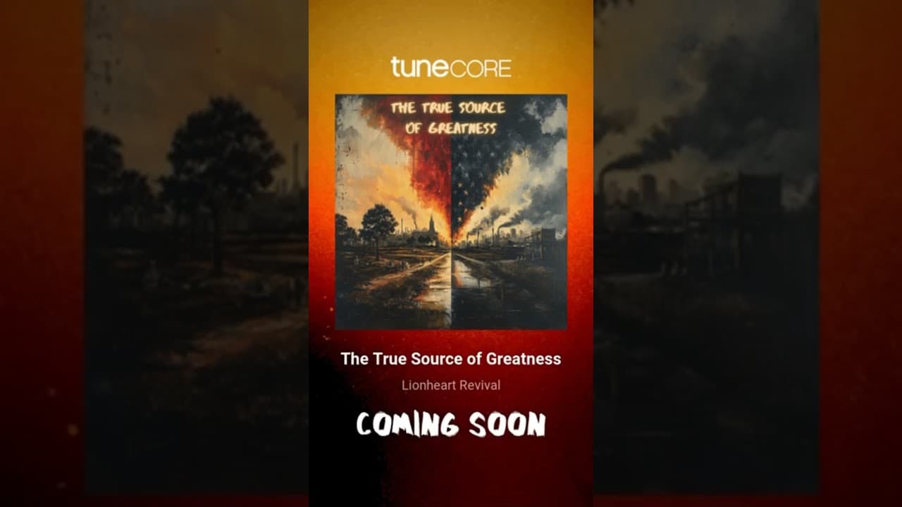 The True Source of Greatness" - Epic New Anthem by Lionheart Revival | Coming September!